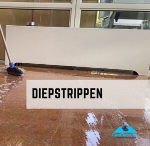 Linoleum Diepstrippen – Laat uw versleten linoleumvloer weer stralen als nieuw met onze diepstripservice.